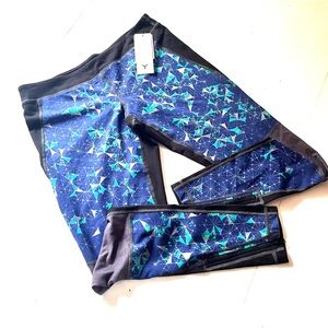 Unity Nordstrom Ladies Print Work Out Pants Leggings -NWT